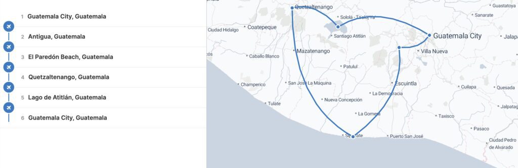 map guatemala